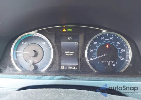 2017 Toyota Camry Hybrid Le из США, поврежденный, VIN 4T1BD1FK8HU203987